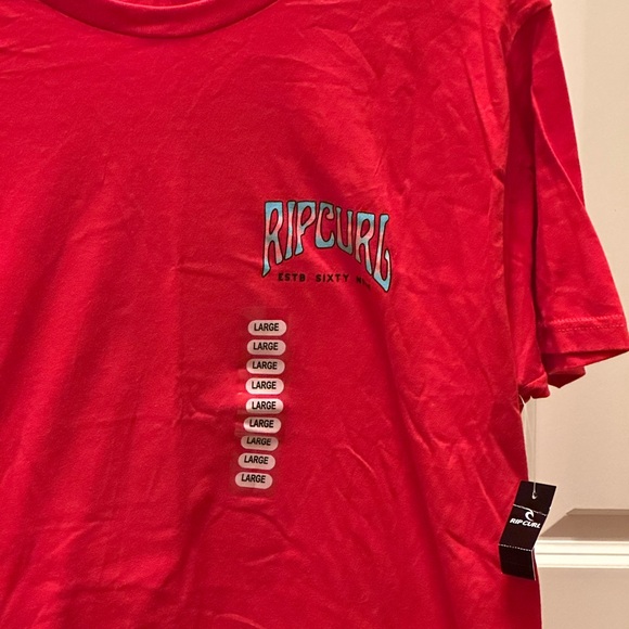 RIP CURL men’s Americana Shred Short Sleeve Tee - Picture 9 of 15